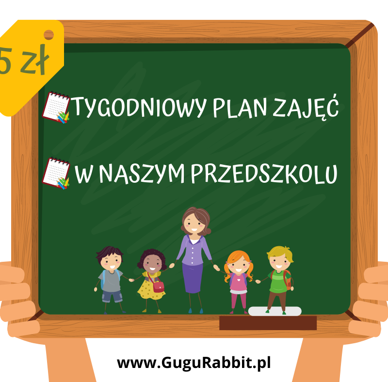 Tygodniowy Plan Zajęć + W Naszym Przedszkolu..