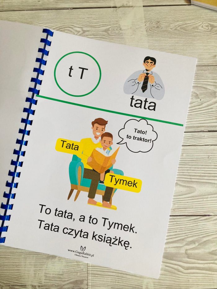 Tosia i Tymek / karty pracy i książka / nauka czytania